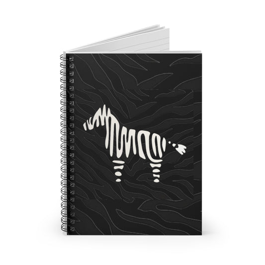 Ehlers Danlos Awareness Zebra Spiral Notebook - Ruled Line
