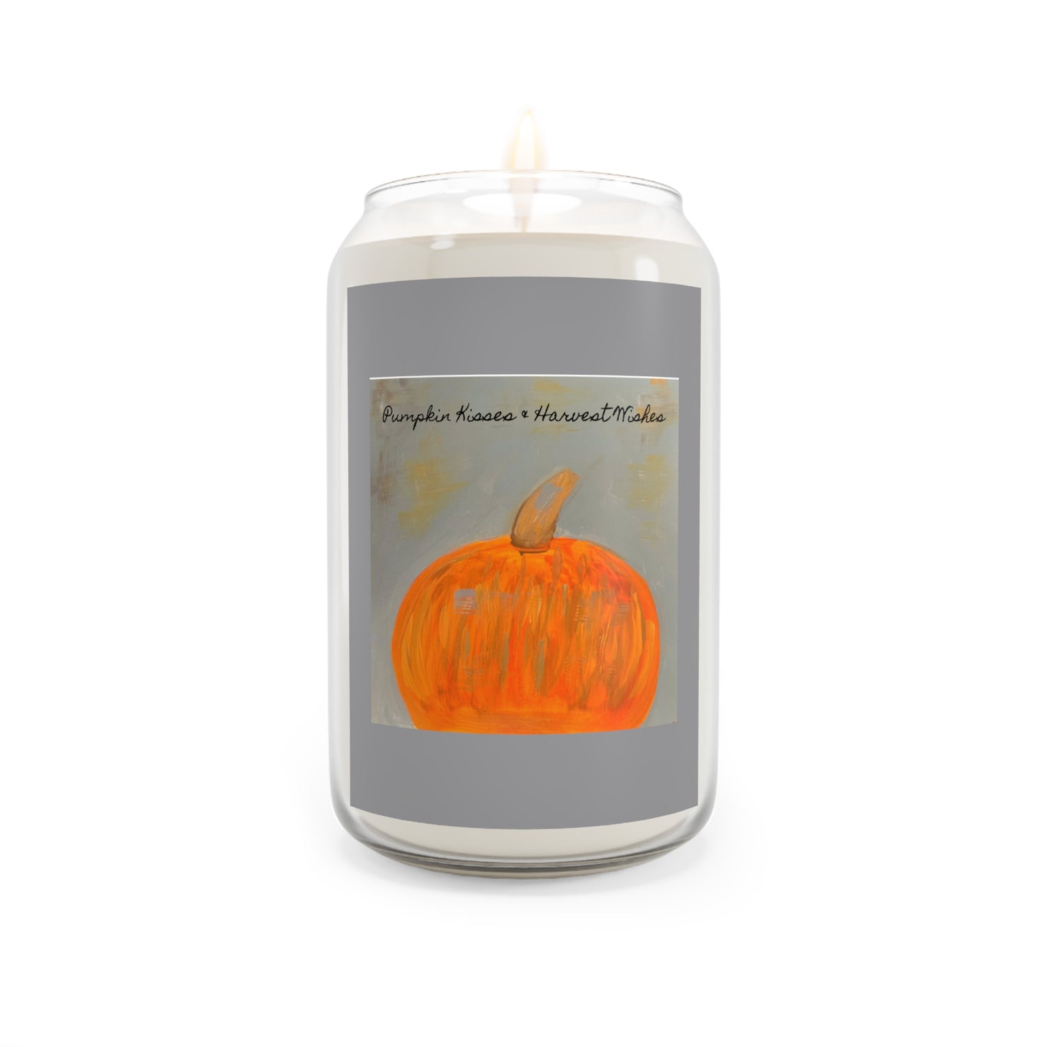 Pumpkin Kisses & Harvest Wishes Scented Candle, 13.75oz