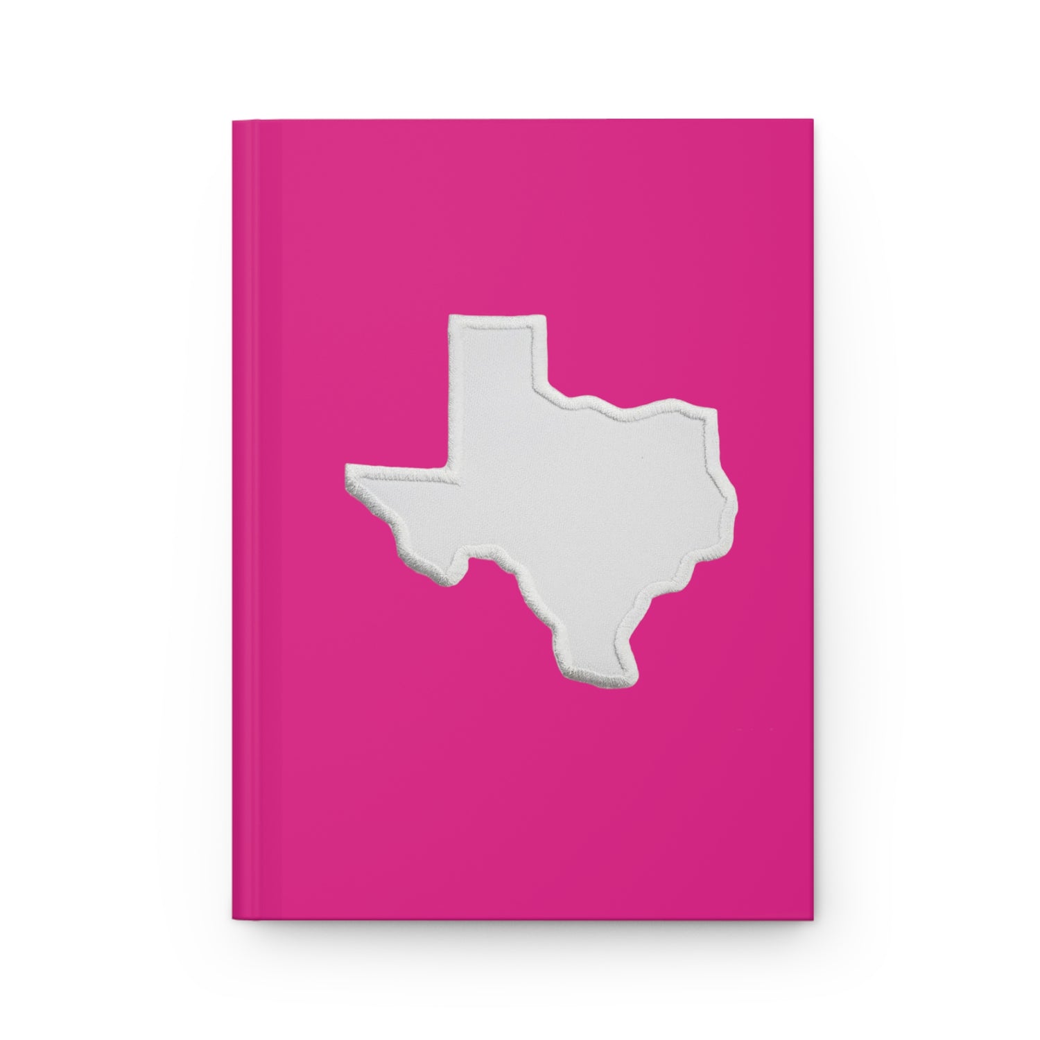 Texas Barbie Pink and White Hardcover Journal Matte