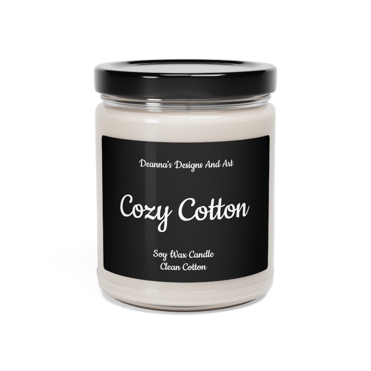 Cozy Cotton in a  Clean Cotton Scented Soy Candle, 9oz