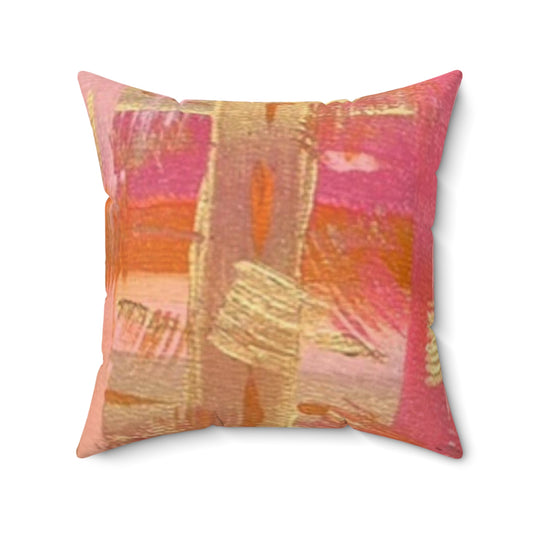 "Brushstrokes of Tennessee" Spun Polyester Square Pillow