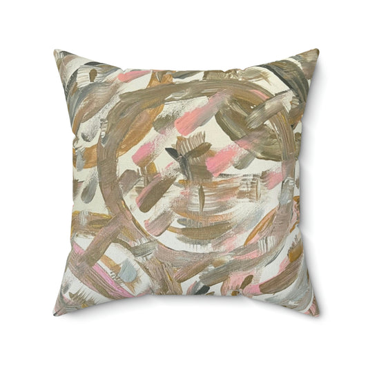 The Grace- Spun Polyester Square Pillow