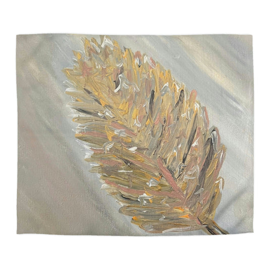 “The Golden Leaf”  Microfiber Duvet Cover