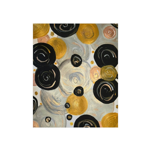 Abstract Circles by Deanna Caroon Premium Matte Vertical Posters