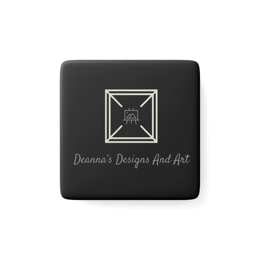 Deanna’s Designs and Art Porcelain Magnet, Square
