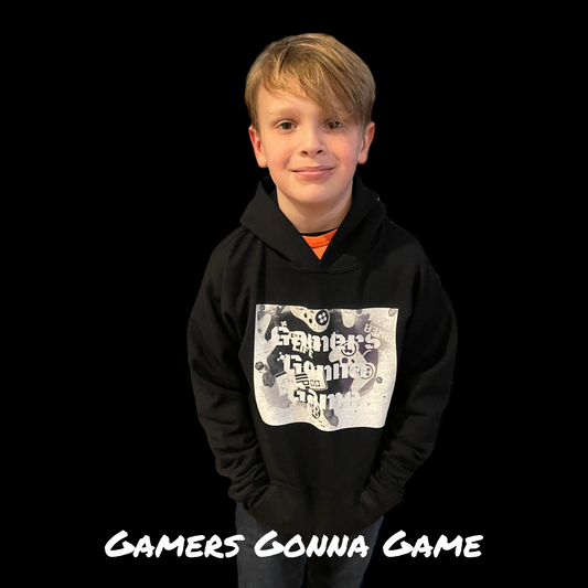 Gamers Gonna Game Youth Heavy Blend Hooded Sweatshirt