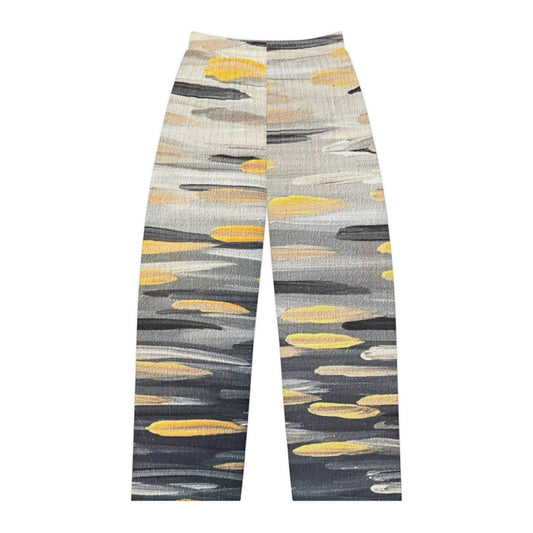 “Zebra Brushstrokes”   Women's Pajama Pants