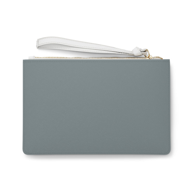 Dallas, Texas Silver Clutch Bag