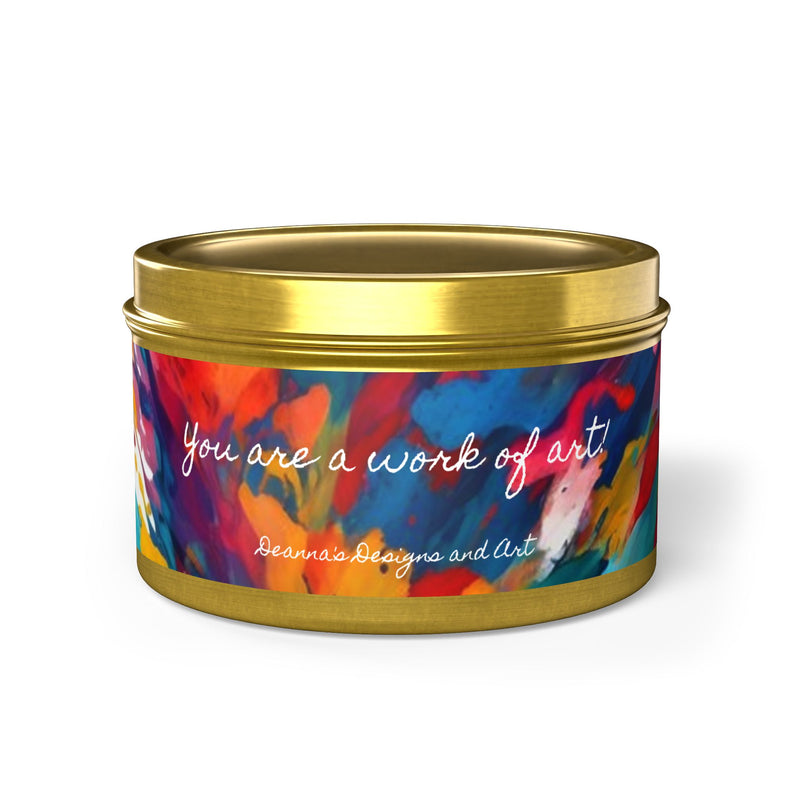 Copy of Just Breathe Tin Candles