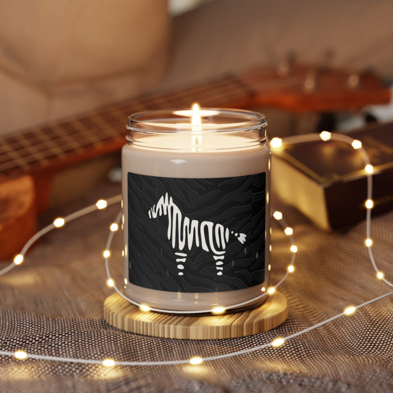 EDS Awareness Zebra Scented Soy Candle, 9oz