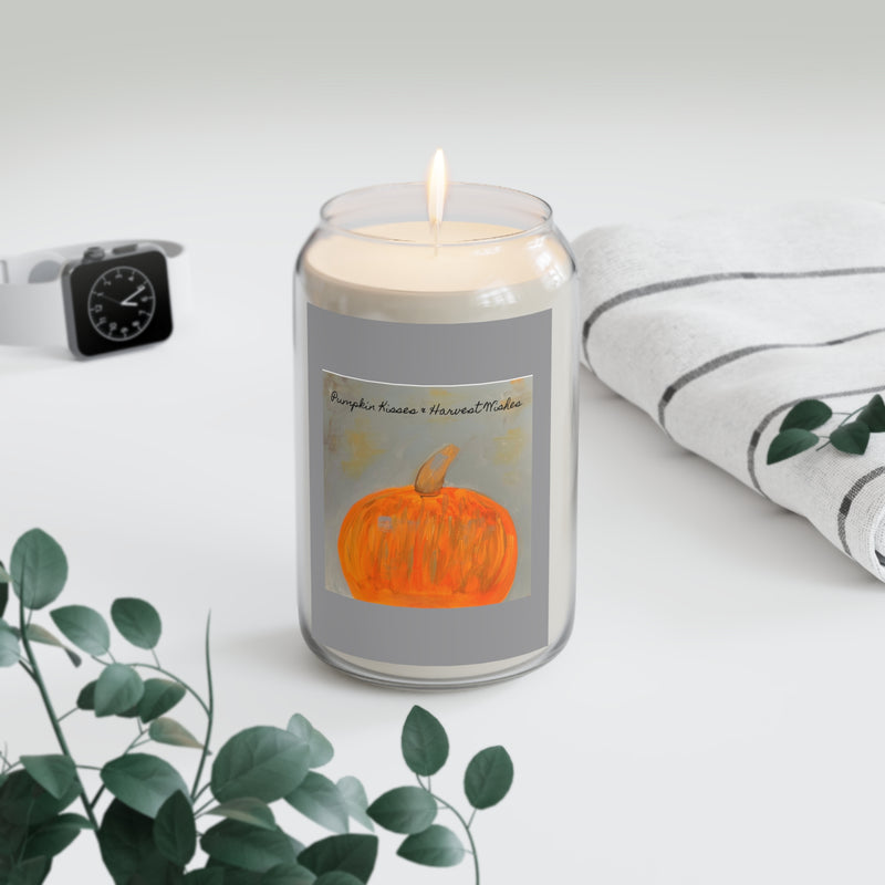 Pumpkin Kisses & Harvest Wishes Scented Candle, 13.75oz