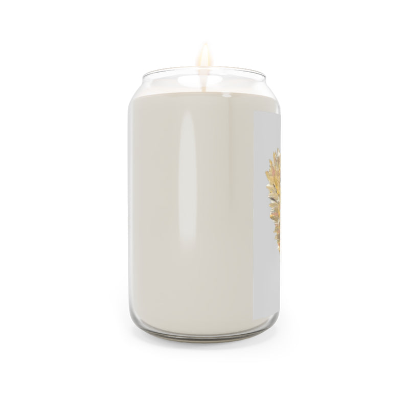The Golden Leaf Gray Scented Candle, 13.75oz