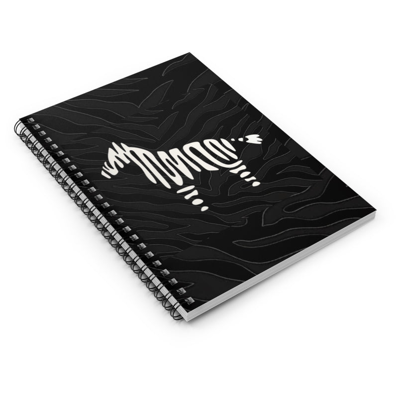 Ehlers Danlos Awareness Zebra Spiral Notebook - Ruled Line