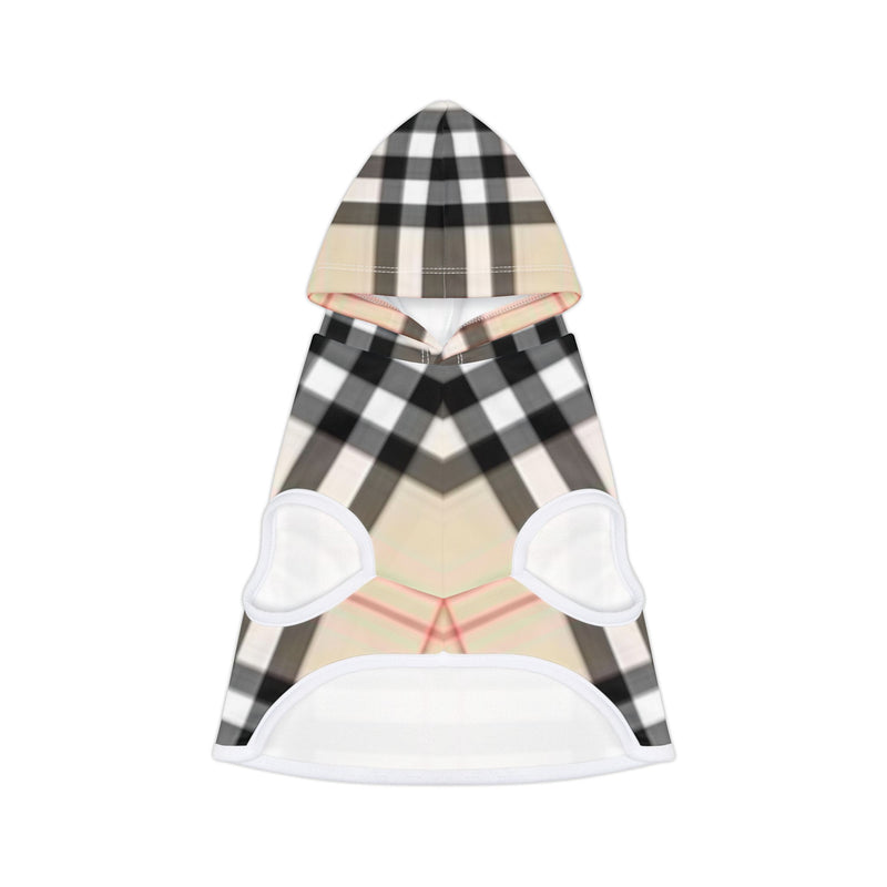 The Classic - Tan Plaid Pet Hoodie