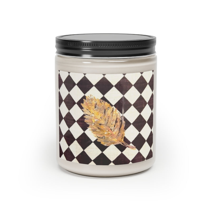 The Golden Leaf Diamond Scented Candle, 9oz