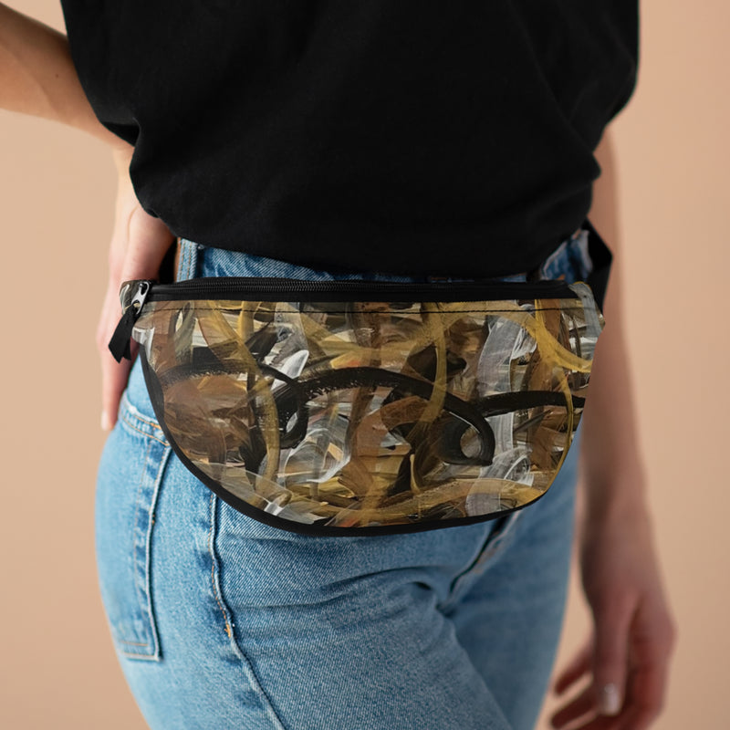 Metallic Loops Belt Bag by Deanna Caroon