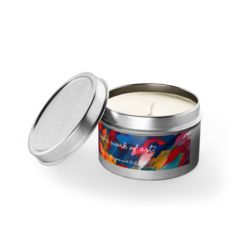 Copy of Just Breathe Tin Candles