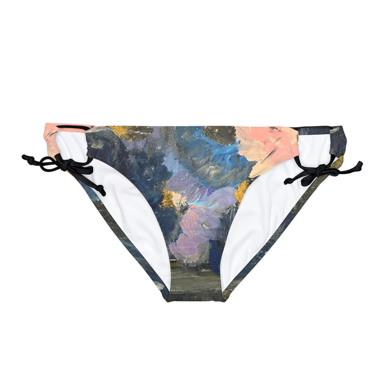 “Magic” Loop Tie Side Bikini Bottom (AOP)