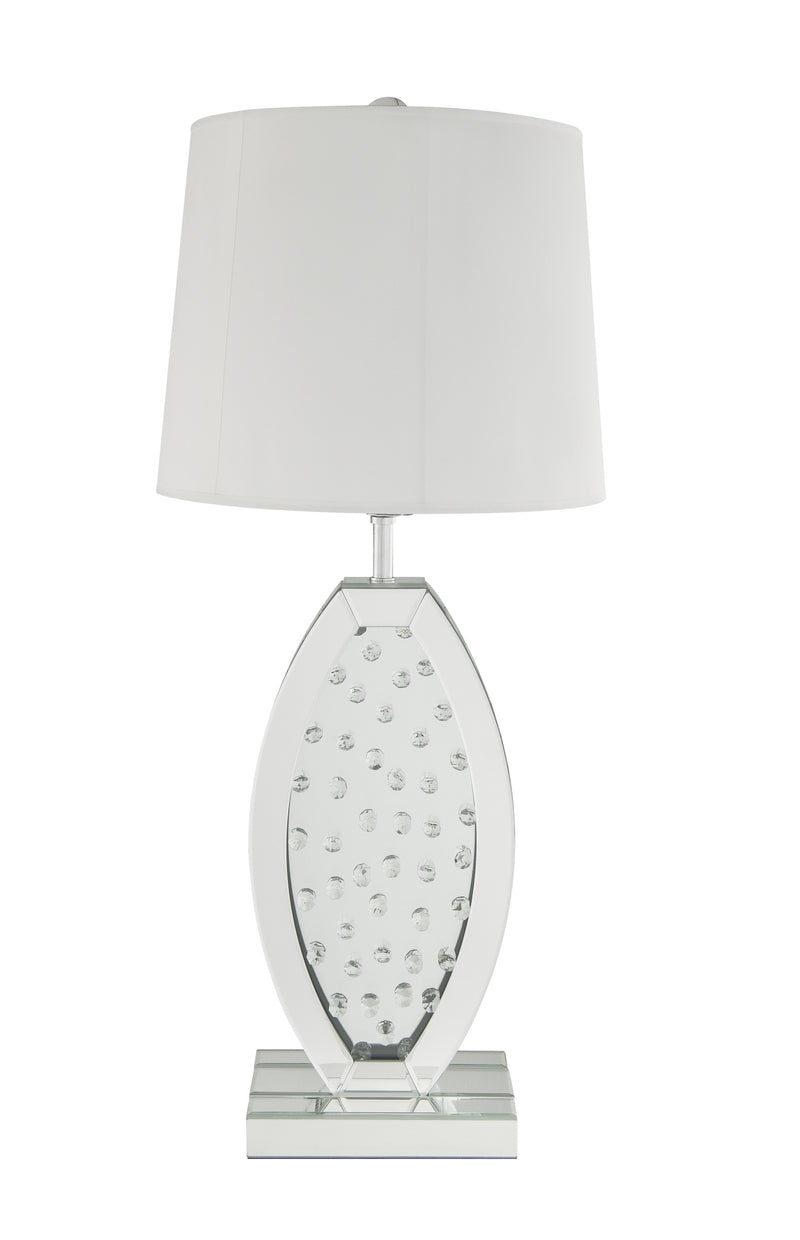 ACME Nysa Table Lamp in Mirrored & Faux Crystals