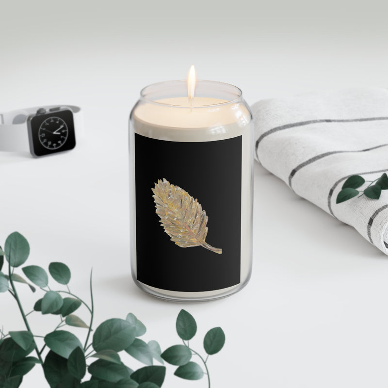 The Golden Leaf Black - Bougie parfumée, 13,75 oz
