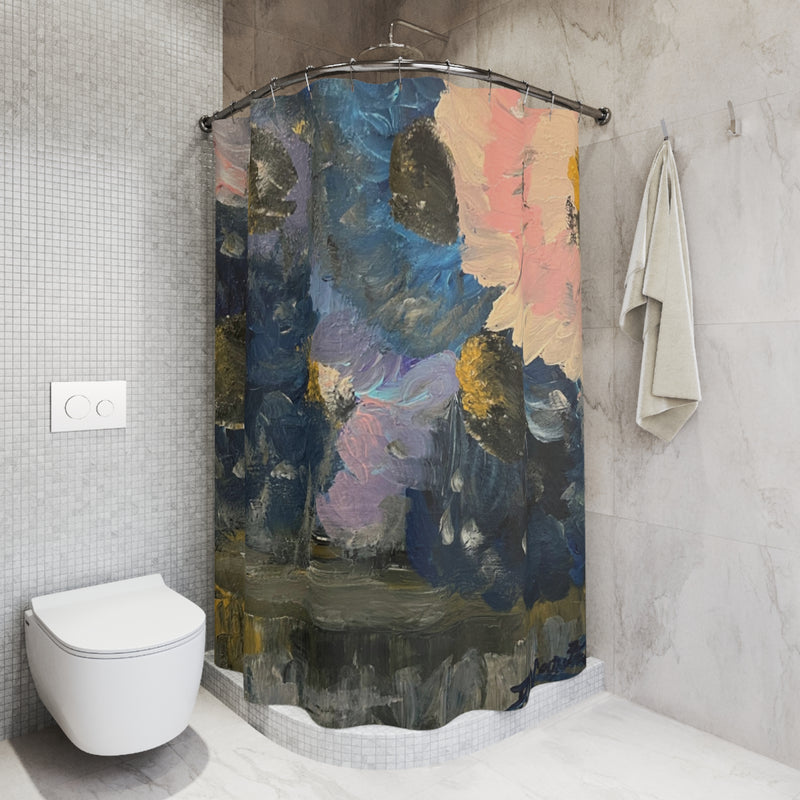 “Magic” Polyester Shower Curtain