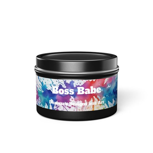 Boss Babe  Tin Candles