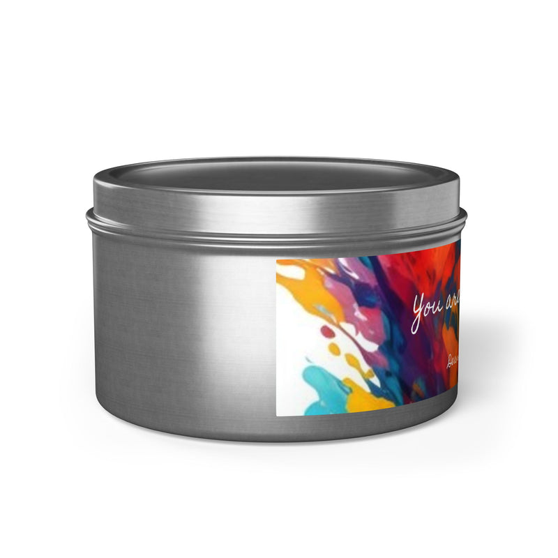 Copy of Just Breathe Tin Candles