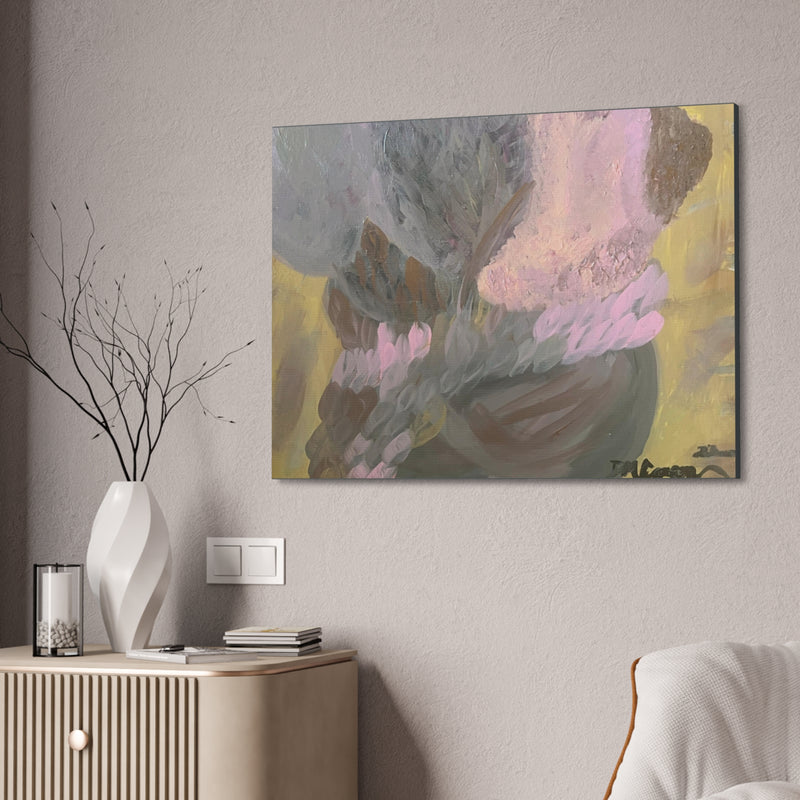 “Flores de la Mamografía” Art by Deanna Caroon , Canvas Stretched, 1.5''