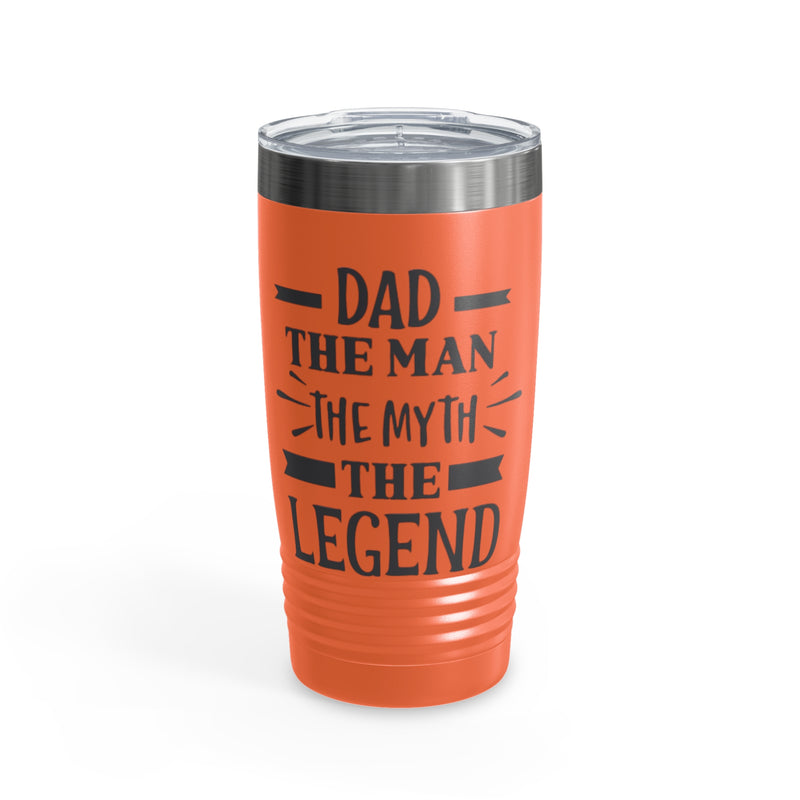 Dad The Man The Myth The Legend Ringneck Tumbler, 20oz