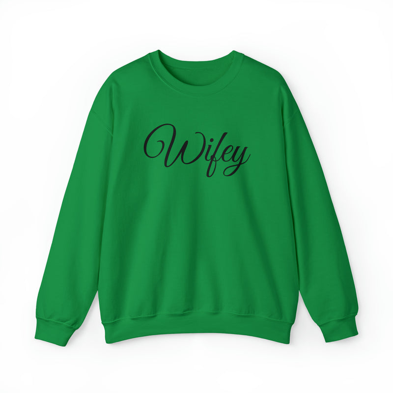Wifey Unisex Heavy Blend™ Crewneck Sweatshirt