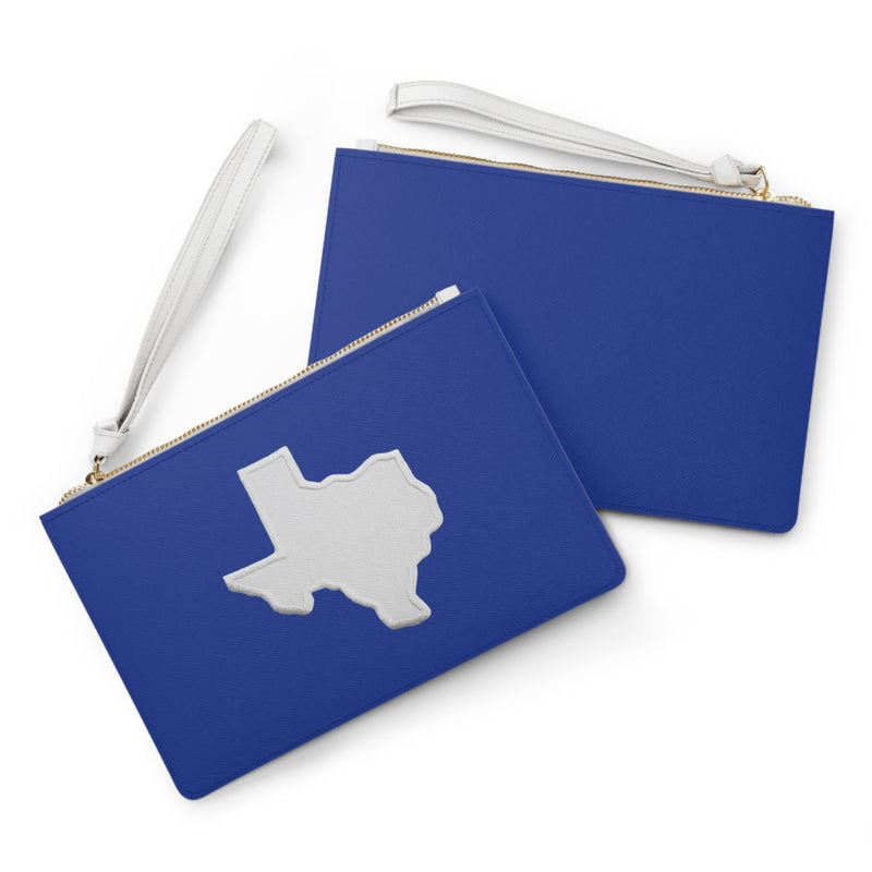 Dallas Blue Texas  Clutch Bag