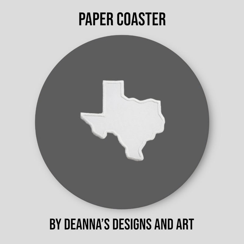 Assorted Paper Coasters by Deanna’s Designs and Art