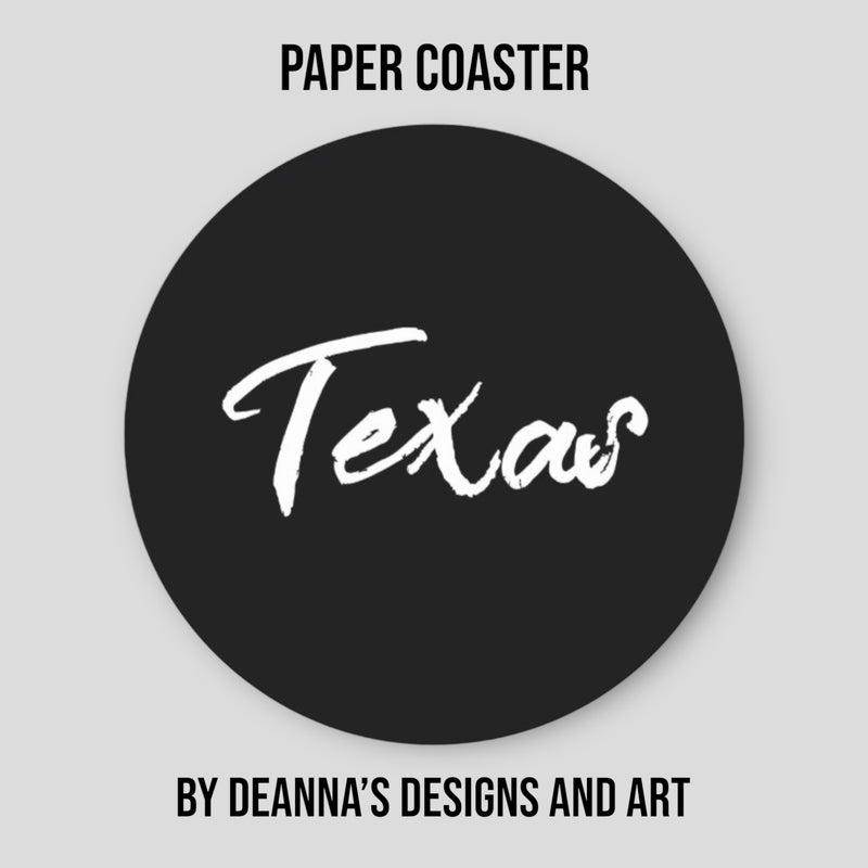 Assorted Paper Coasters by Deanna’s Designs and Art