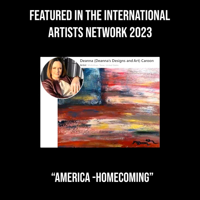“‘America- Homecoming “ Fine Art by Deanna Caroon
