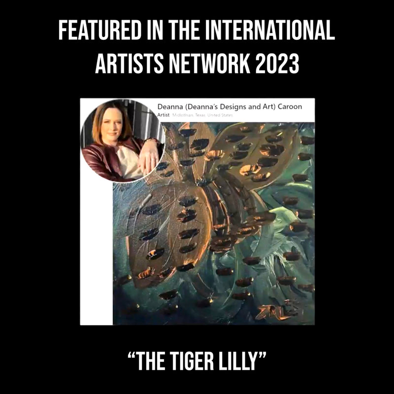 The Tiger Lily” Fine Art by Deanna Caroon