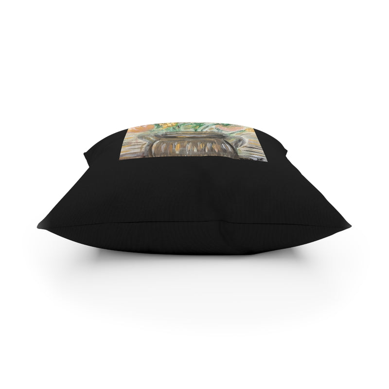 "The Greg" black- Broadcloth Pillow