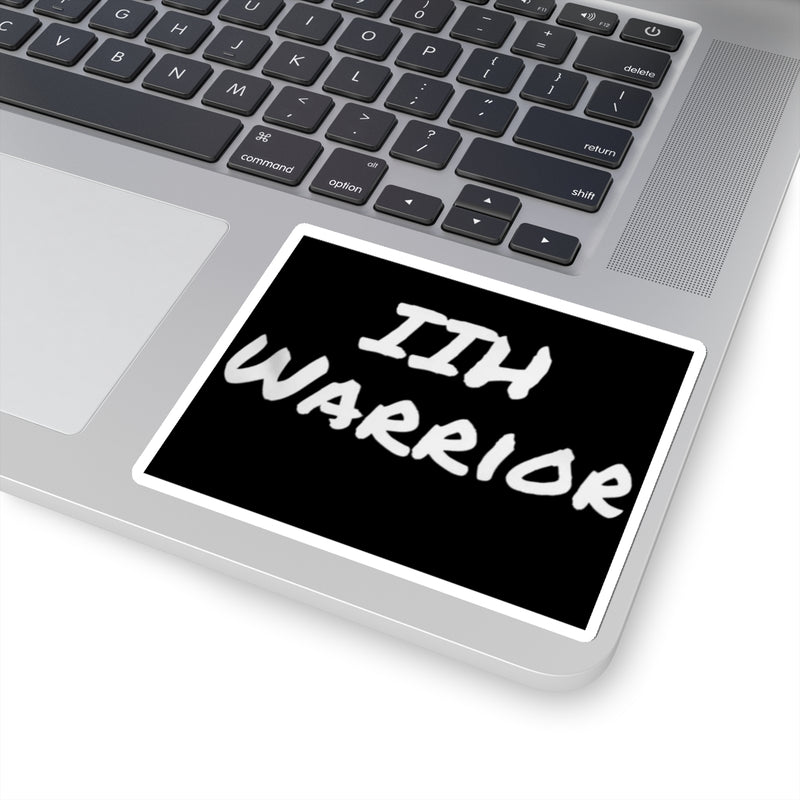 IIH Warrior Sticker - Black and White- Kiss-Cut Stickers