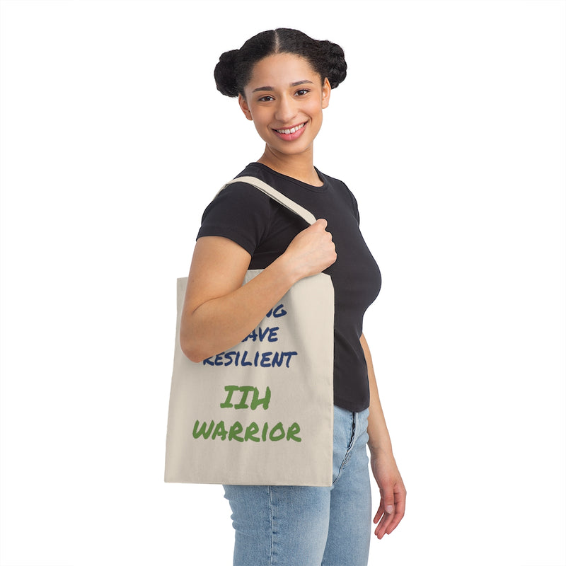 Strong- Brave-Resilient - IIH Warrior - Canvas Tote Bag
