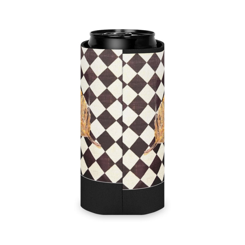 The Golden leaf Diamond Can Cooler