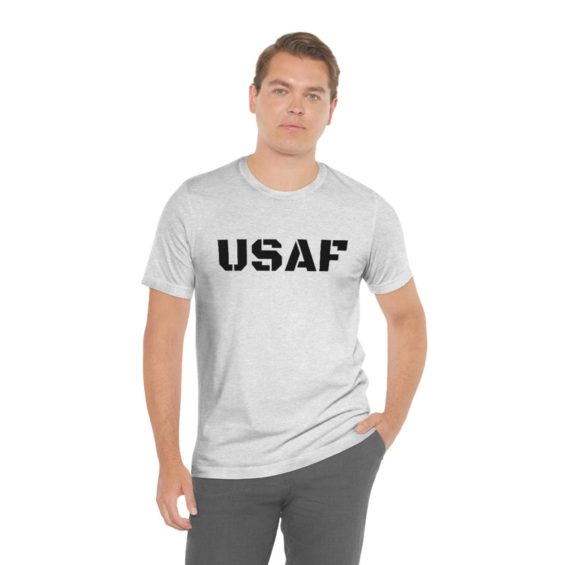USAF-TACP- T-shirt à manches courtes en jersey unisexe