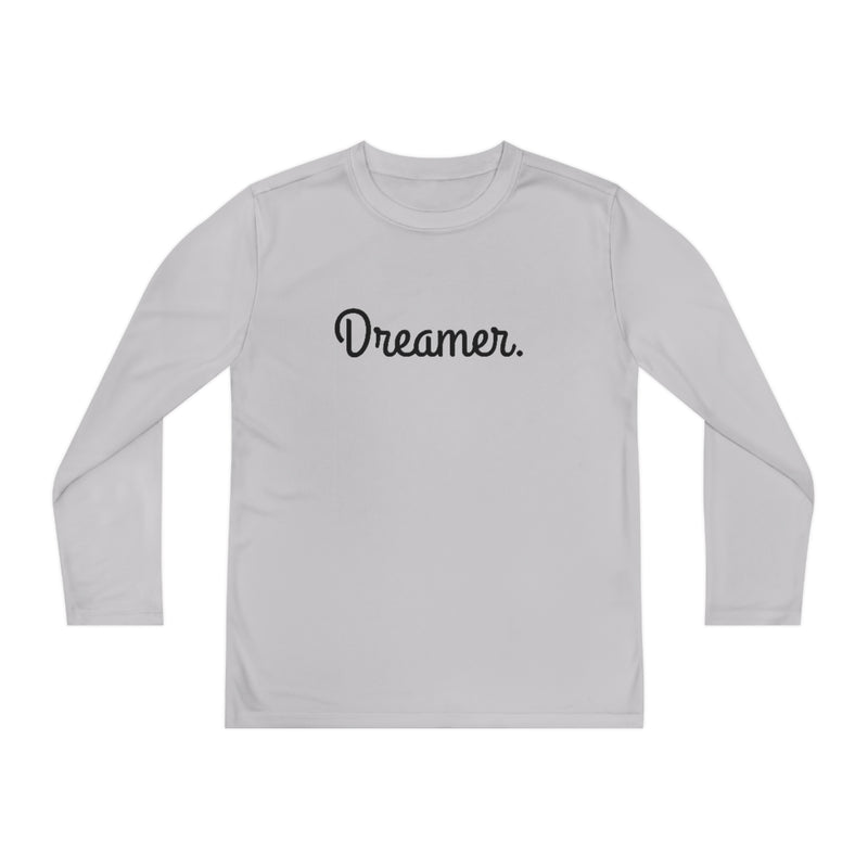 Dreamer. Youth Long Sleeve Competitor Tee