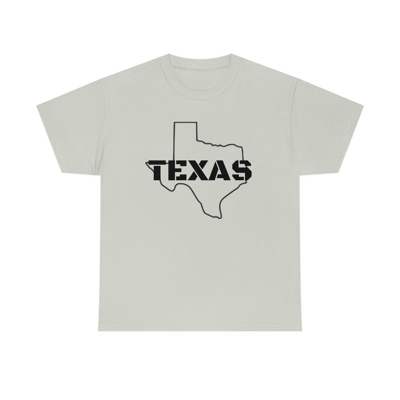 “Texas” Unisex Heavy Cotton Tee