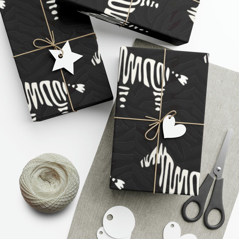 Eds Awareness Zebra Gift Wrap Papers