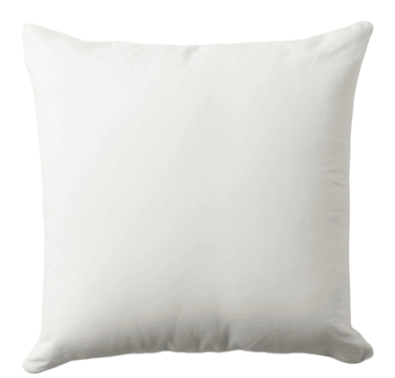 "The Golden Leaf" Abstract White 20"X20"  Throw Pillow