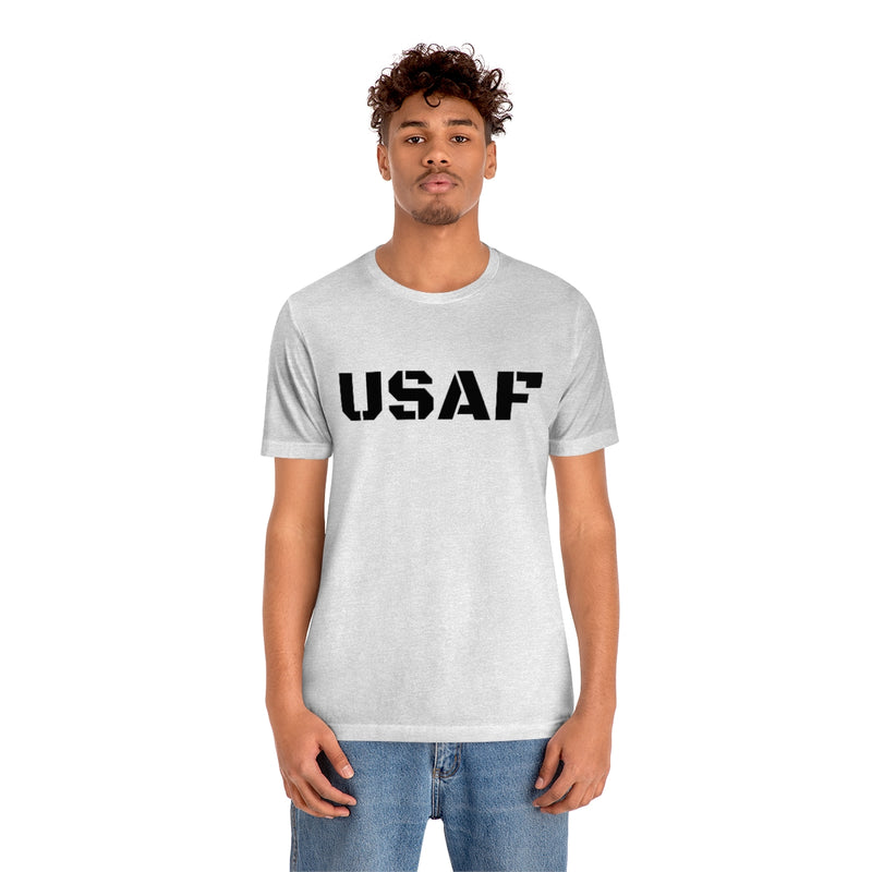 USAF-TACP- T-shirt à manches courtes en jersey unisexe