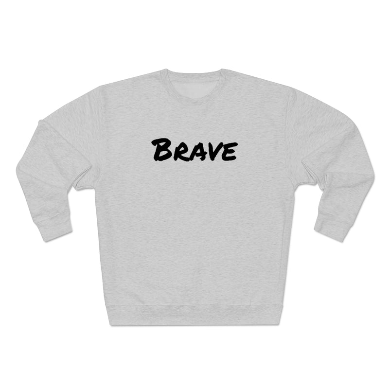 BRAVE Sweat-shirt ras du cou premium unisexe