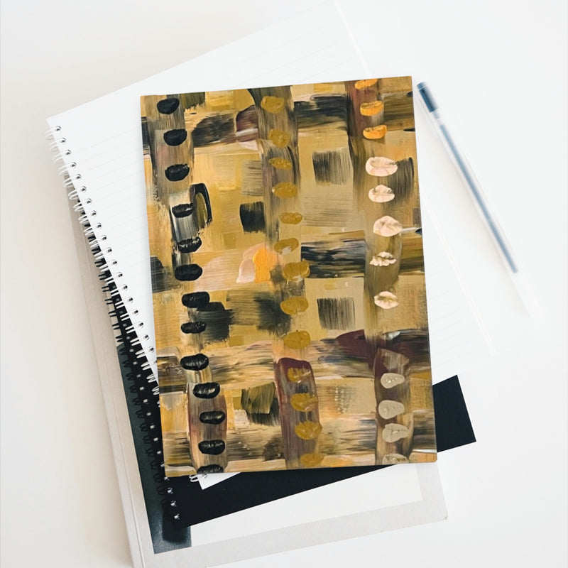 The Kelly Art by Deanna Caroon Hard Cover Journal - Ruled Line