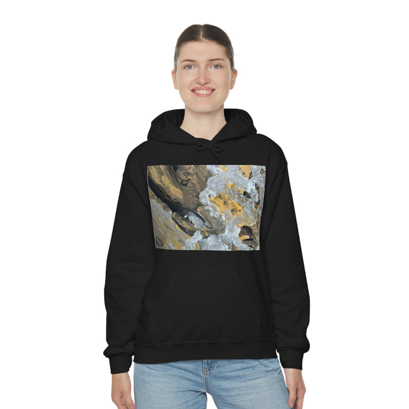 "Strength" Abstract- Unisex Heavy Blend™ Hooded Sweatshirt