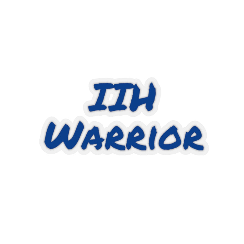 IIH warrior in Blue- Kiss-Cut Stickers
