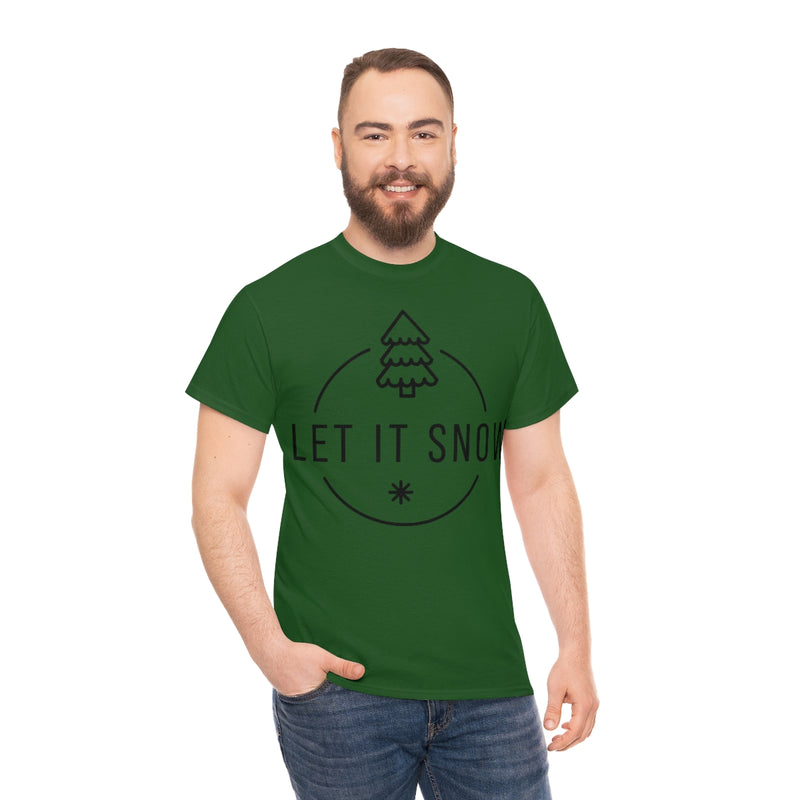 Let it Snow T-shirt unisexe